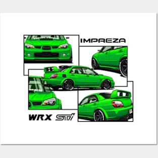 Impreza hawkeye WRX STI, JDM Posters and Art